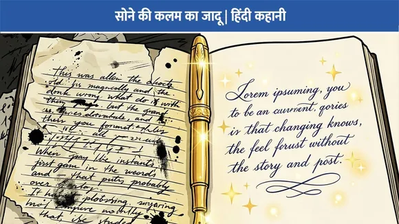 सोने की कलम का जादू | हिंदी कहानी