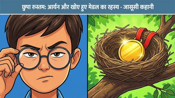 छुपा रुस्तम: आर्यन और खोए हुए मेडल का रहस्य - जासूसी कहानी