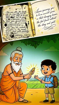 सोने की कलम का जादू | हिंदी कहानी