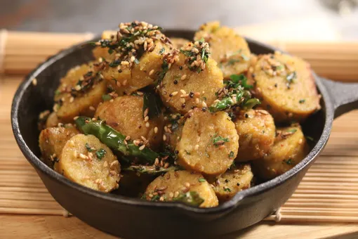 Leftover Rice Muthia
