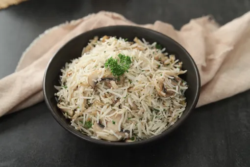 Mushroom Herbed Rice