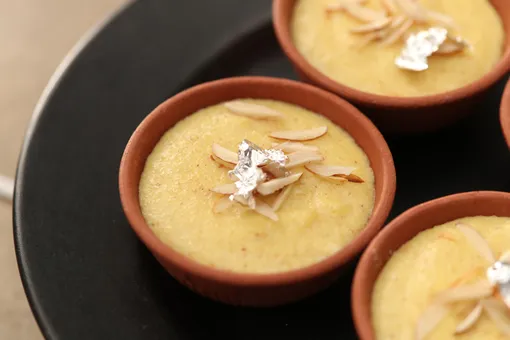Semolina And Almond Phirni