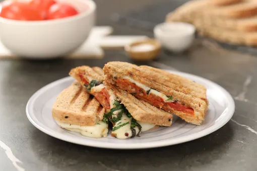 Tomato Cheese Toast