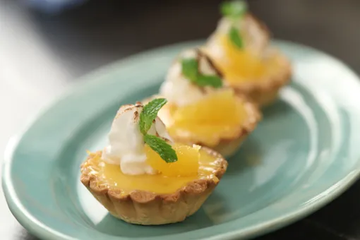 Orange Curd Tarts