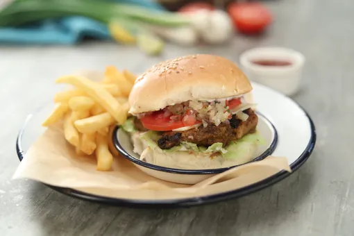 Jerk Chicken Burger
