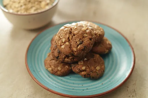 Healthy Chocolate Oats Cookies