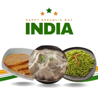 A Flavorful Tricolored Republic Day Celebration
