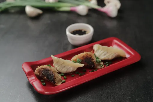 Mushroom Pot Stickers