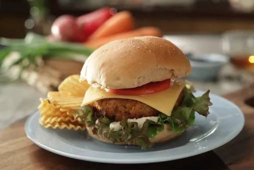 Shrimp Burger