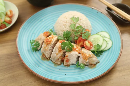 Hainanese Chicken Rice
