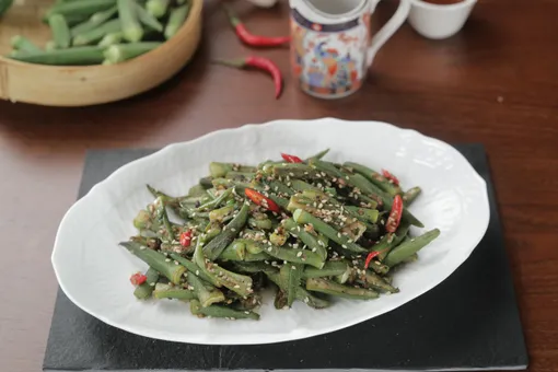 Stir Fry Okra