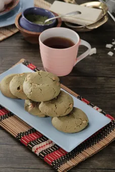 Matcha And White Chocolate Cookies