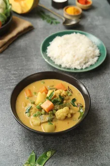 Mixed Vegetables In Coconut Milk
