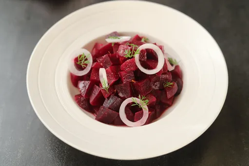 Beetroot Salad With Orange Dressing