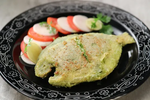 Green Chutney Pomfret
