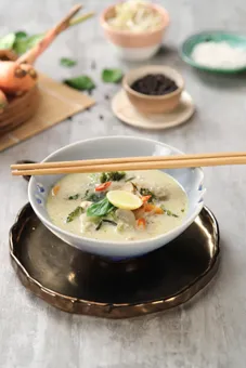 Thai Green Curry Noodle Soup