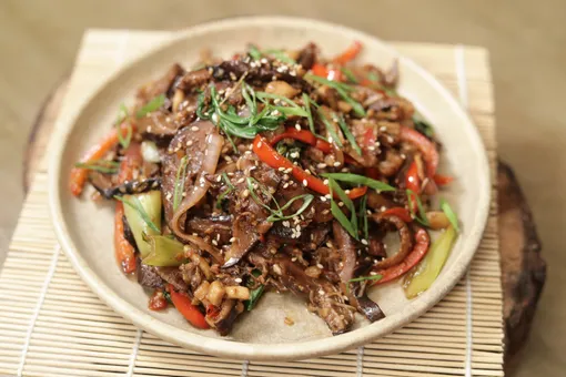 Exotic Mushroom Stir Fry
