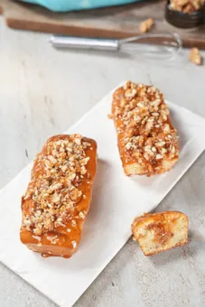 Caramel Walnut Teacake
