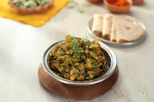 Surti Papdi Ki Sabzi