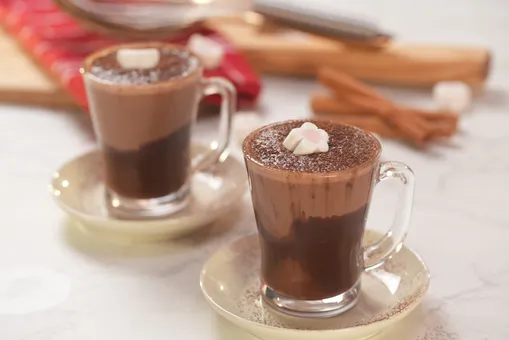Spiced And Spiked Hot Chocolate