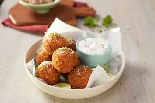 Crispy Mushroom Fritters