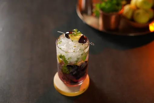 Black Grapes Mojito