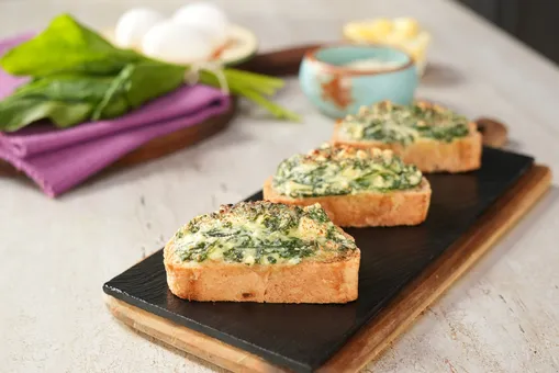 Feta And Egg Toast