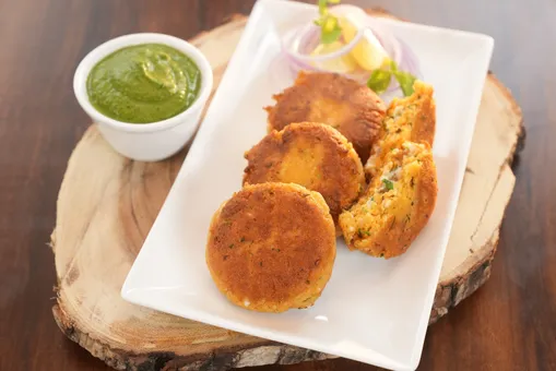 Paneer Kishmish Tikki
