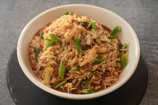 Wild Mushrooms And Almond Pot Rice