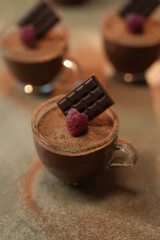 Apple Chocolate Mousse