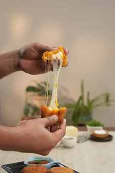 Cheese Stuffed Aloo Tikki