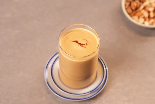 Vegan Kesar Masala Doodh