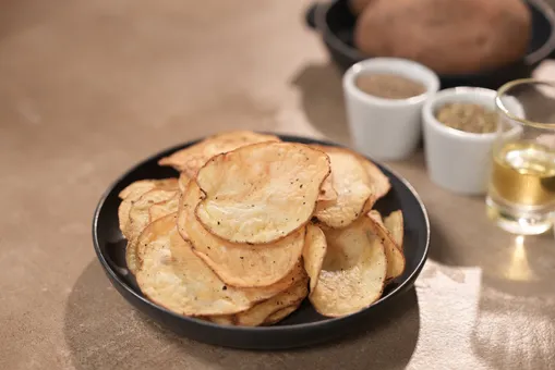 Air Fried Potato Crisps