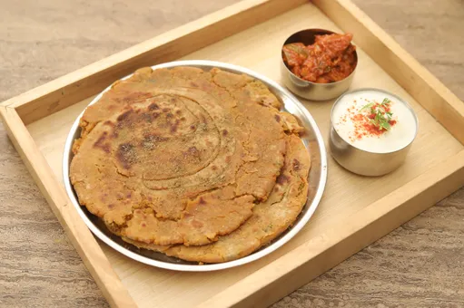 Masala Sattu Parantha