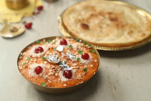 Halwa Parantha - A traditional Indian recipe