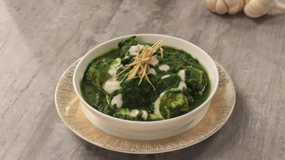 VEGAN PALAK PANEER