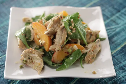 Chicken Peach Salad