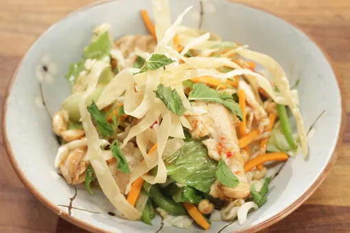 Crispy Asian Chicken Salad