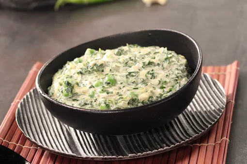 Vegan Methi Matar Malai