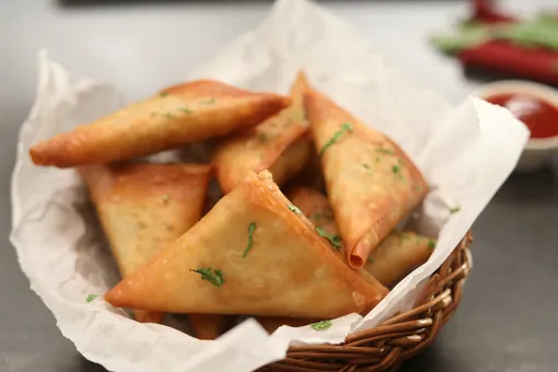 Mushroom Samosa