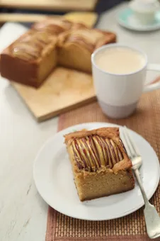 Eggless Apple Cake