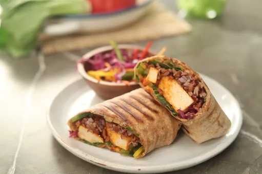Thai Tofu Burrito