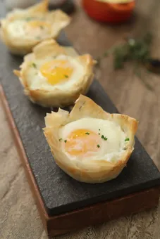 Phyllo Egg Cups