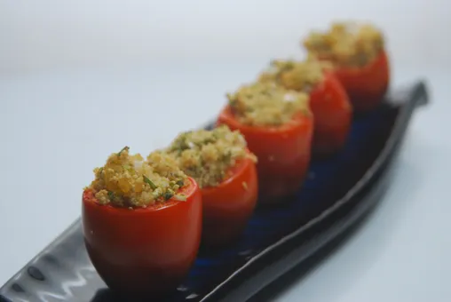 Quinoa Stuffed Tomatoes