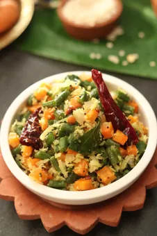 Carrots And Beans Poriyal