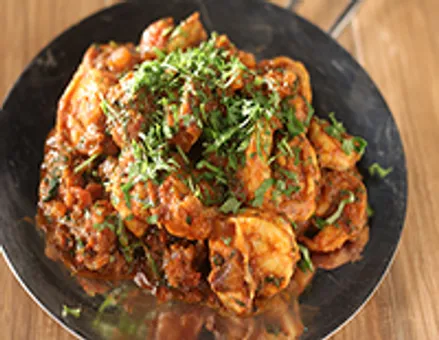 Tawa Prawn Masala
