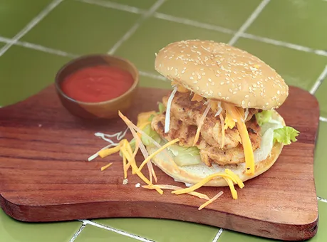 Peri Peri Chicken Burger
