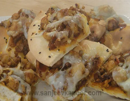 Baked Chole Kulche