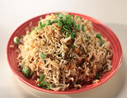 Burnt Garlic Vegetable Fried Rice- SK Khazana