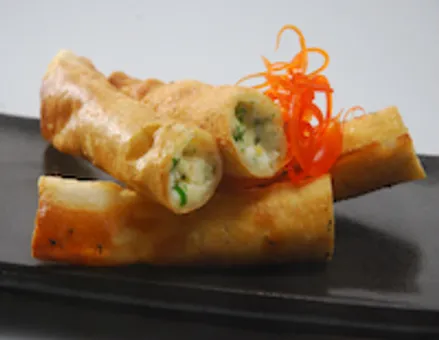 Paneer and Cheese Cigars